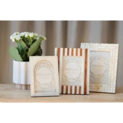 Shiraleah Ivory Ariston Woven 5x7 Picture Frame 8 Shiraleah Ivory Ariston Woven 5x7 Picture Frame -Home Decor Store GUEST ae966fd5 f3a2 4894 8fd1 d30c8e18185f