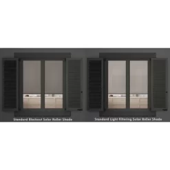 Linen Avenue Cordless Blackout Roller Shade, Beige And Taupe -Home Decor Store GUEST af88d541 39cc 4bdc b32a 3e8bbcd4a95e