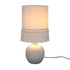 Small Table Lamp With Fringe Shade Off-White (Includes LED Light Bulb) - Opalhouse™ Designed With Jungalow™ -Home Decor Store GUEST b032319a c7f7 464d ab2a a2536f5698f3
