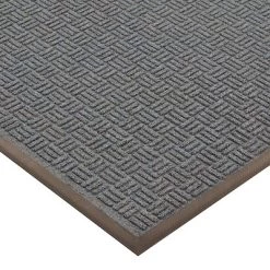 3'x5' Solid Doormat Blue/Black - HomeTrax -Home Decor Store GUEST b0c4a6e5 7f19 4f08 b414 deaf6f3051ff