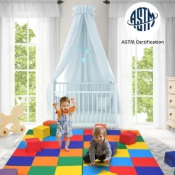 Costway 58'' Toddler Foam Play Mat Baby Folding Activity Floor Mat Home School Daycare -Home Decor Store GUEST b157dd1a eb2b 4881 8997 9442051fcab5