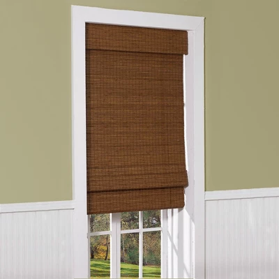 Radiance Cape Cod 21-inCordless Maple Roman Shade 4 Radiance Cape Cod 21-inCordless Maple Roman Shade - Image 2