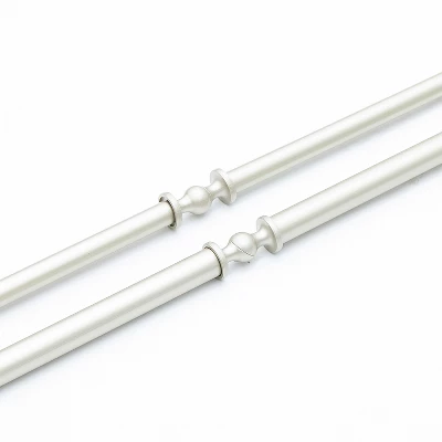 Kenney Bryce 3/4" Decorative Bay Window Double Curtain Rod 4 Kenney Bryce 3/4" Decorative Bay Window Double Curtain Rod - Image 2