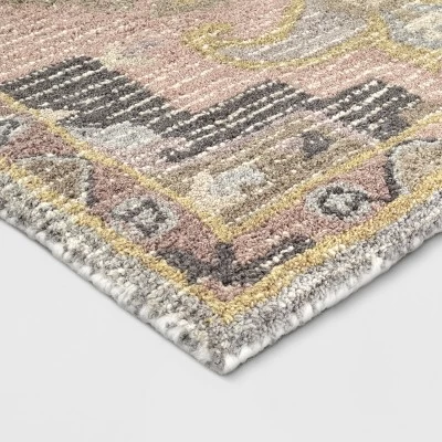 Damask Tufted Area Rug - Threshold™ 3 Damask Tufted Area Rug - Threshold™