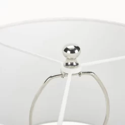 18" Black/White Abstract Splash Ceramic Table Lamp - Nourison -Home Decor Store GUEST b2483ecc cfa5 4ff4 8885 ef86be2117f2