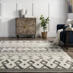 NuLOOM Rebecca High Low Textured Shaggy Area Rug -Home Decor Store GUEST b2c7ddcf 0a4d 4de6 aaff d62c4d81384b