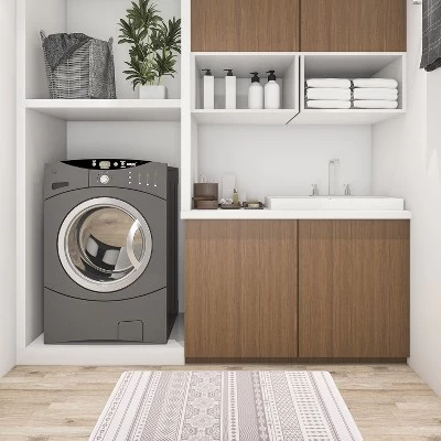 World Rug Gallery Geometric Boho Anti-Fatigue Standing Mat 8 World Rug Gallery Geometric Boho Anti-Fatigue Standing Mat - Image 6