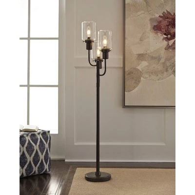 Jaak Metal Floor Lamp Bronze - Signature Design By Ashley 3 Jaak Metal Floor Lamp Bronze - Signature Design By Ashley