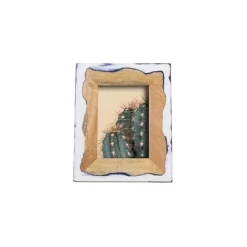 Varuna Wood And Resin Marbled Picture Frame - Foreside Home And Garden -Home Decor Store GUEST babf38bf c27d 4305 a790 019f38b3dfd4