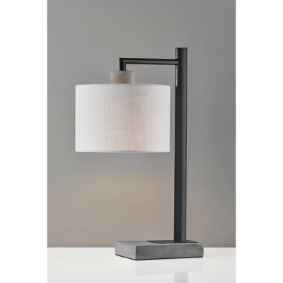 Devin Table Lamp Black - Adesso 3 Devin Table Lamp Black - Adesso