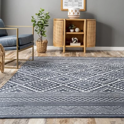 NuLOOM Phyllis Machine Washable Diamond Trellis Area Rug 9 NuLOOM Phyllis Machine Washable Diamond Trellis Area Rug - Image 7