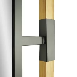 15.5" X 27.5" Metal/Wooden Decorative Wall Mirror Black- Head West 9 15.5" X 27.5" Metal/Wooden Decorative Wall Mirror Black- Head West -Home Decor Store GUEST c00662b6 058c 49c7 8668 9711d6a08da6