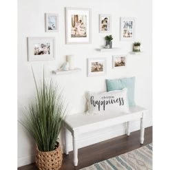 10pc Bordeaux Frame Box Set White - Kate & Laurel All Things Decor -Home Decor Store GUEST c4287bd5 cbcb 4aeb bd26 99bcc1799d00