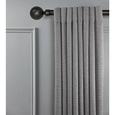 Linen Avenue Ball Single And Double Window Curtain Rod Set 6 Linen Avenue Ball Single And Double Window Curtain Rod Set - Image 4