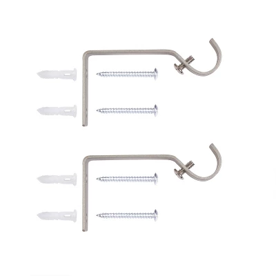 Kenney Irvine 5/8" Standard Decorative Window Curtain Rod 3 Kenney Irvine 5/8" Standard Decorative Window Curtain Rod