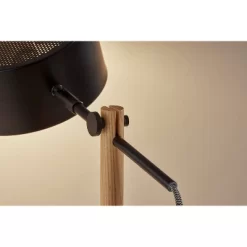 Dylan Floor Lamp Natural Wood/Black - Adesso -Home Decor Store GUEST c9cf2dad ef8b 42b4 96fd f71239a9562c