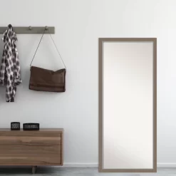 27" X 63" Eva Framed Full Length Floor/Leaner Mirror Brown - Amanti Art 10 27" X 63" Eva Framed Full Length Floor/Leaner Mirror Brown - Amanti Art -Home Decor Store GUEST cb5f34fe 7a9b 42a1 8aed 06048774d1dd