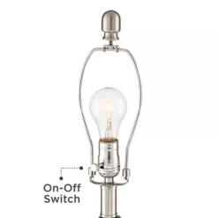 360 Lighting Kate Table Lamp 24 3/4" High Ceramic Green Oatmeal Drum Shade For Bedroom Living Room Bedside Nightstand Office Kids Family House Home -Home Decor Store GUEST ccb353e4 a059 4b7c a99c 813bfabb3eb7