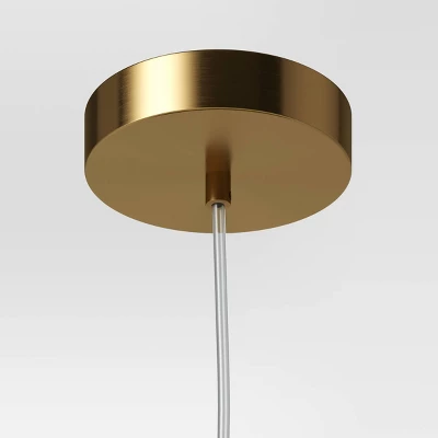 Valencia Pendant Lamp Brass - Threshold™ 7 Valencia Pendant Lamp Brass - Threshold™ - Image 5