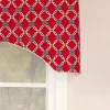 Andromeda Geometric Arch 3" Rod Pocket Valance 50" X 17" Red By RLF Home 1 Andromeda Geometric Arch 3" Rod Pocket Valance 50" X 17" Red By RLF Home -Home Decor Store GUEST d21029e2 ba63 48aa bc4f 3974fd6bf87f