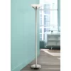 Possini Euro Design Metro Modern Torchiere Floor Lamp 71" Tall Brushed Nickel Frosted White Acrylic Shade For Living Room Reading Bedroom Office House -Home Decor Store GUEST d235b570 bbb3 4ca0 9e69 97a9aa9b3fb6