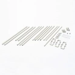 Kenney Bryce 3/4" Decorative Bay Window Double Curtain Rod