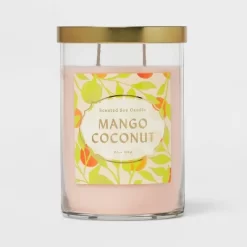 Glass Jar Mango Coconut Candle - Opalhouse™ -Home Decor Store GUEST d5df7935 c4d2 412c 8399 c3cca94db9a0
