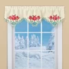 Collections Etc Red Poinsettia Cluster Embroidered Curtain Valance 2 Collections Etc Red Poinsettia Cluster Embroidered Curtain Valance -Home Decor Store GUEST d5e294f5 1b87 4ec4 84b8 03d089d8de3c