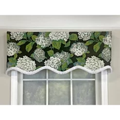 Hydrangea Ruffled Provance Valance 3in Rod Pocket 50in X 17in By RLF Home 8 Hydrangea Ruffled Provance Valance 3in Rod Pocket 50in X 17in By RLF Home -Home Decor Store GUEST d857cad8 fa63 4056 8cba bb76b181e0da