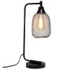 Industrial Mesh Desk Lamp Matte Black - Lalia Home