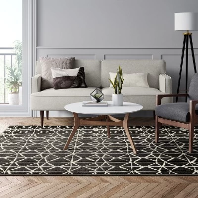 Reflections Gridwork Woven Area Rug - Project 62™ 4 Reflections Gridwork Woven Area Rug - Project 62™ - Image 2