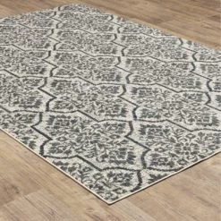 Farrah Floral Trellis Area Rug Ivory/Blue - Captiv8e Designs -Home Decor Store GUEST df8c8e33 702f 4d1e a73f a8c2d0037fbb