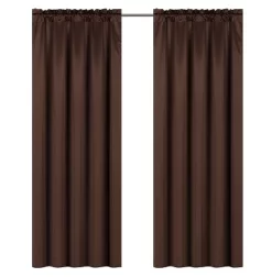 Kate Aurora Basic Faux Silk Rod Pocket Shimmery Sheer Single Window Curtain Panel -Home Decor Store GUEST dff66247 9747 4072 843c 6a3f2b47bbe4