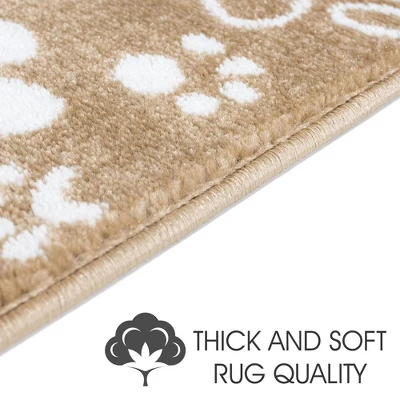 Sussexhome Paw Collection Non-Slip Carpet Stair Treads For Wooden Steps, 9" X 28" , Pack Of 4/7/10/13/15 7 Sussexhome Paw Collection Non-Slip Carpet Stair Treads For Wooden Steps, 9" X 28" , Pack Of 4/7/10/13/15 - Image 5