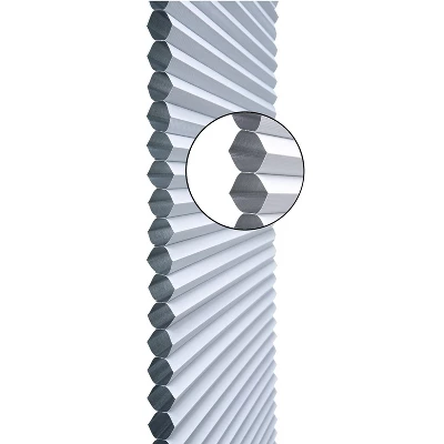 Linen Avenue Cordless Top Down Bottom Up Blackout Cellular Shade, White 7 Linen Avenue Cordless Top Down Bottom Up Blackout Cellular Shade, White - Image 5