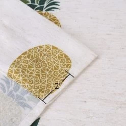 Trinity Pineapple Print Tier Small Half Window Curtains For Bathroom Kitchen Cafe -Home Decor Store GUEST e4ed1249 b7ba 48a3 a54c 3e354f7f2f21