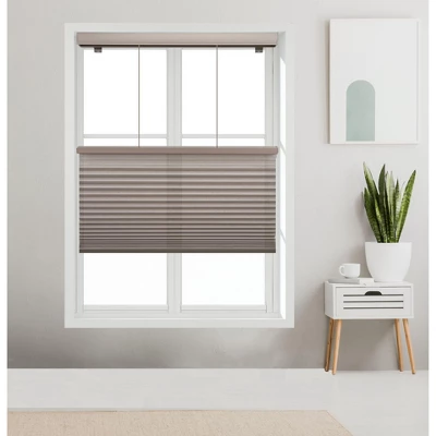 Linen Avenue Cordless Top Down Bottom Up Cellular Shade, Harvest 5 Linen Avenue Cordless Top Down Bottom Up Cellular Shade, Harvest - Image 3