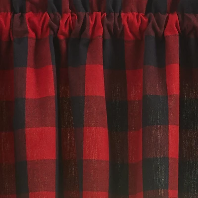 Park Designs Buffalo Check Valance 14" 4 Park Designs Buffalo Check Valance 14" - Image 2