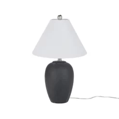 23" Unglazed Ceramic Jar Table Lamp - Nourison -Home Decor Store GUEST eae22f40 688f 46ed 91f0 e97e9ca38fa1