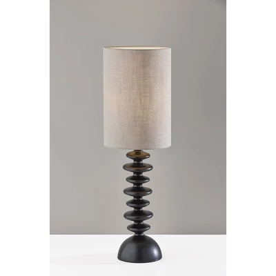 Beatrice Tall Table Lamp Black - Adesso 3 Beatrice Tall Table Lamp Black - Adesso