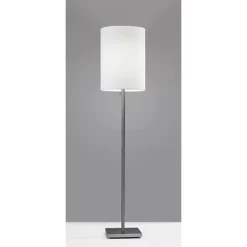 60.5" Liam Floor Lamp Silver - Adesso