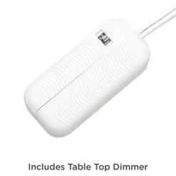 360 Lighting Karla Art Deco Style Table Lamps 25" High Set Of 2 Brushed Nickel With USB Charging Port And Table Top Dimmers White Fabric Drum For Desk -Home Decor Store GUEST ee8d7252 b8ab 441a af1f 23922c0a3f03