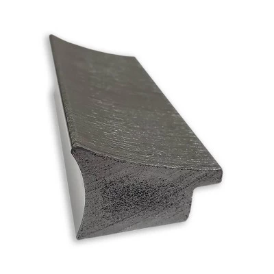 41" X 30" Non-Beveled Elegant Brushed Pewter Narrow Wall Mirror - Amanti Art 3 41" X 30" Non-Beveled Elegant Brushed Pewter Narrow Wall Mirror - Amanti Art