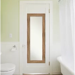 20" X 54" Non-Beveled Owl Brown Wood On The Door Mirror - Amanti Art -Home Decor Store GUEST efaf55b7 2377 4b1a a831 d37fa02762e6