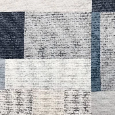 Takumi Geometric Blocks Light Filtering Grommet Top Curtain Panel - No. 918 5 Takumi Geometric Blocks Light Filtering Grommet Top Curtain Panel - No. 918 - Image 3