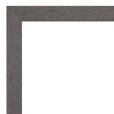 20" X 54" Non-Beveled Rustic Plank Gray Full Length On The Door Mirror - Amanti Art 4 20" X 54" Non-Beveled Rustic Plank Gray Full Length On The Door Mirror - Amanti Art - Image 2