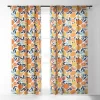 Avenie Citrus Fruits Blue Single Panel Sheer Window Curtain - Society6 -Home Decor Store GUEST fc42af63 39b4 4bed 96d4 4554ba8f3893