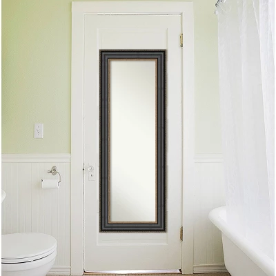 Thomas Bronze Framed Full Length On The Door Mirror Black - Amanti Art 5 Thomas Bronze Framed Full Length On The Door Mirror Black - Amanti Art - Image 3