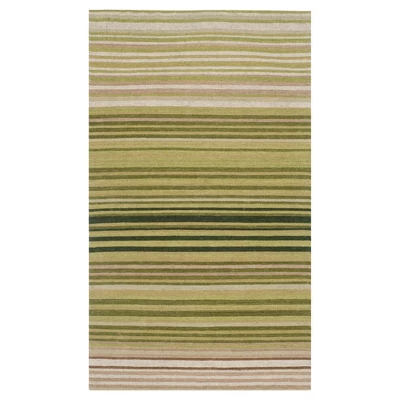 Alicante Green Stripe Woven Area Rug - Safavieh 5 Alicante Green Stripe Woven Area Rug - Safavieh - Image 3