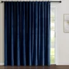 Home Boutique Prima Velvet Solid Light Filtering Back Tab/Rod Pocket Window Curtain Panel Navy Single 114x84 2 Home Boutique Prima Velvet Solid Light Filtering Back Tab/Rod Pocket Window Curtain Panel Navy Single 114x84 -Home Decor Store GUEST ffd1af02 caa2 4634 9610 d649362ed1b3